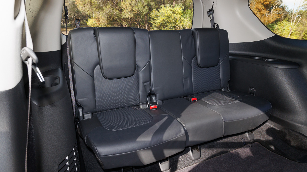 2024 Nissan Patrol Ti-L interior third row seating