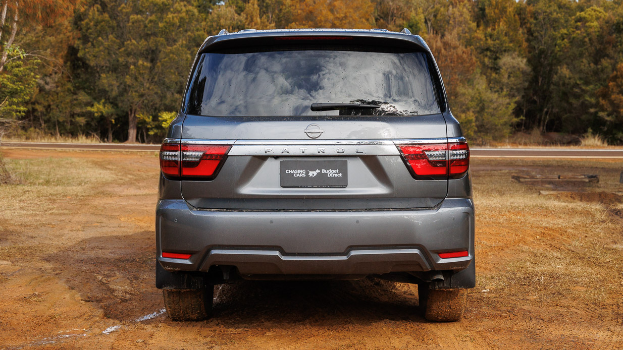 2024 Nissan Patrol Ti-L rear angle static