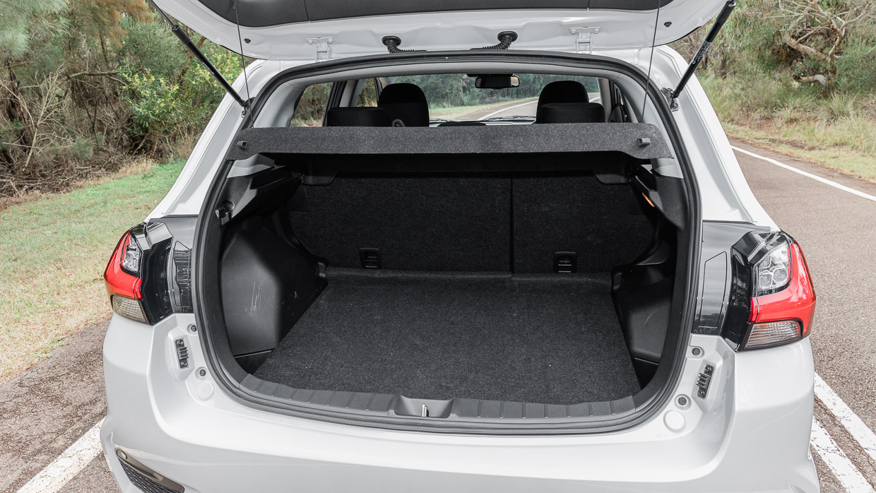 2024 Mitsubishi ASX Street Pack boot shot tailgate open
