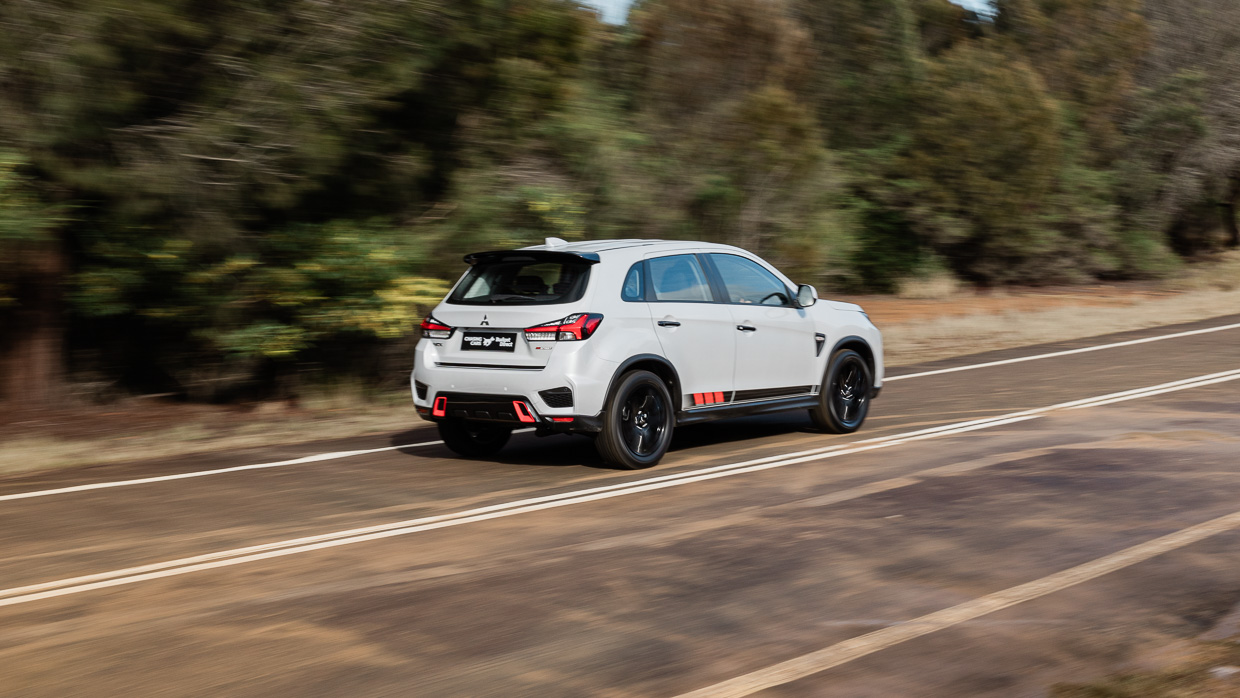 2024 Mitsubishi ASX Street Pack side angle passing shot
