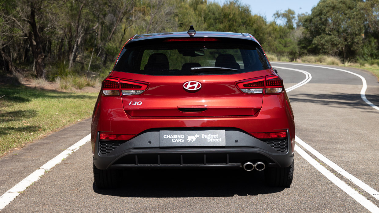 2024 Hyundai i30 N Line rear angle static
