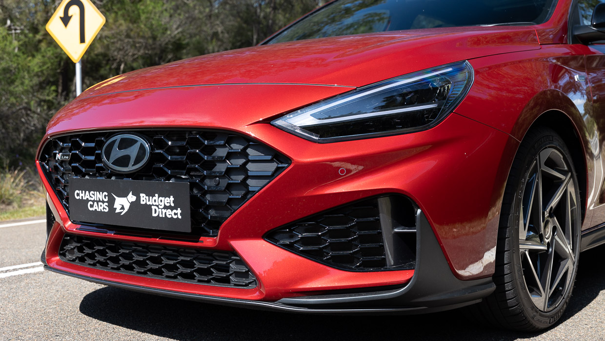 2024 Hyundai i30 N Line front angle side