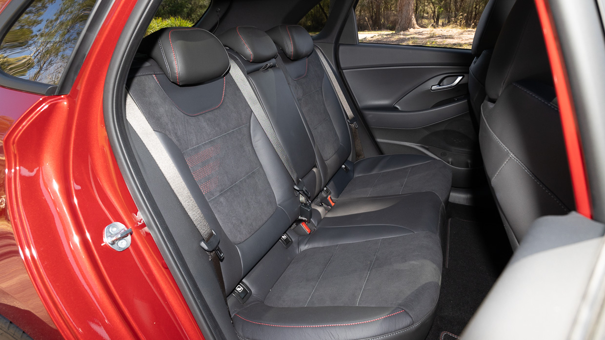 2024 Hyundai i30 N Line interior rear seats