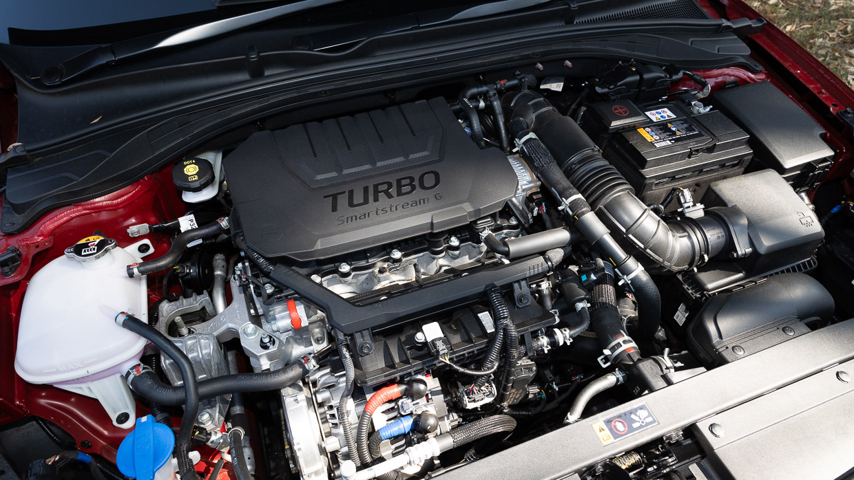 2024 Hyundai i30 N Line engine bay shot