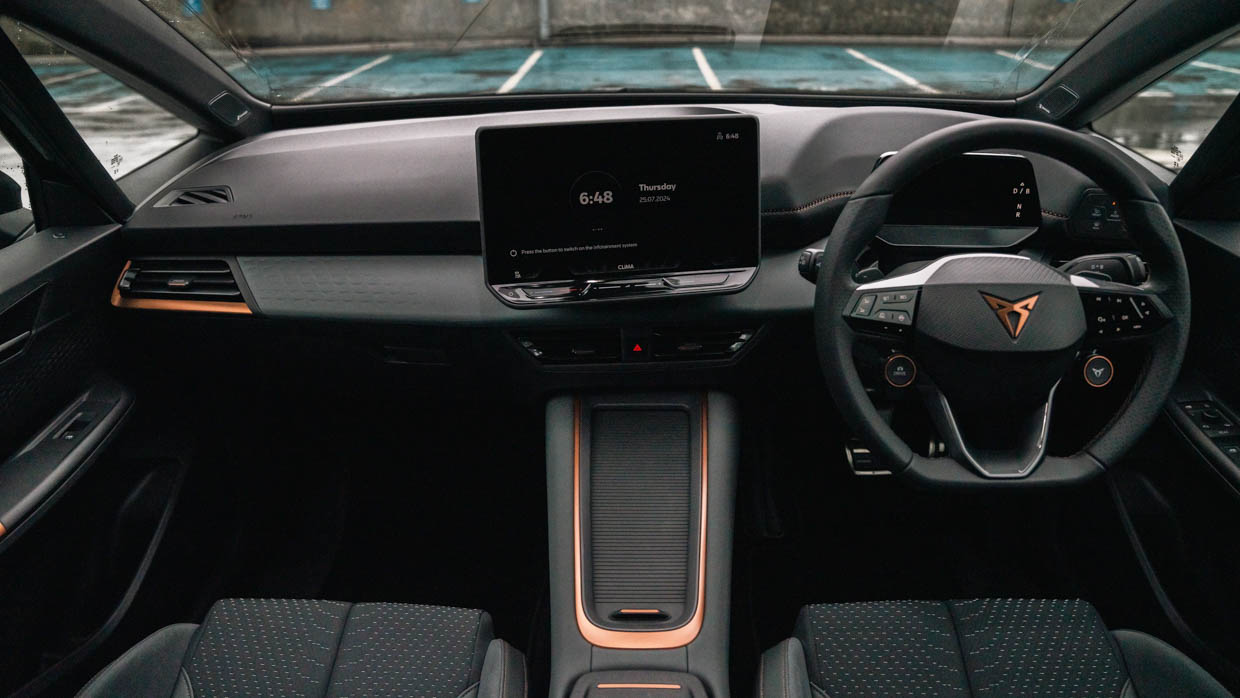 2024 Cupra Born VZ interior wide shot