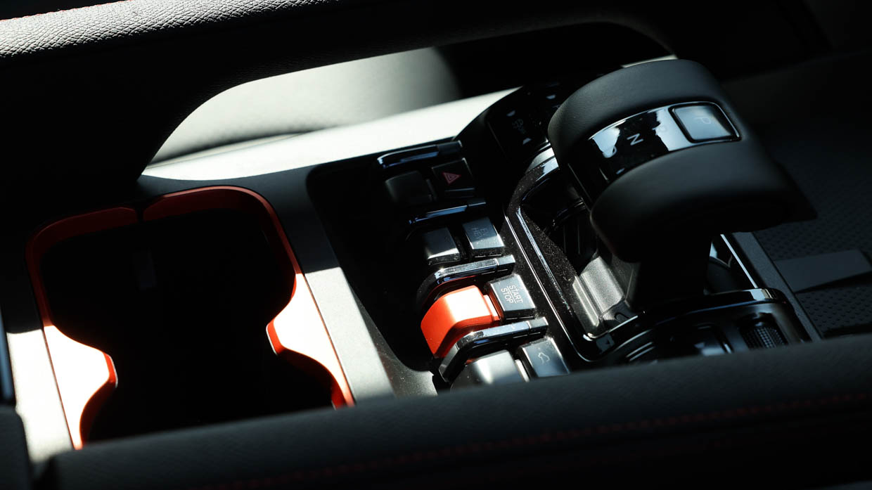 2025 BYD Shark 6 aircraft like switches and drive controller