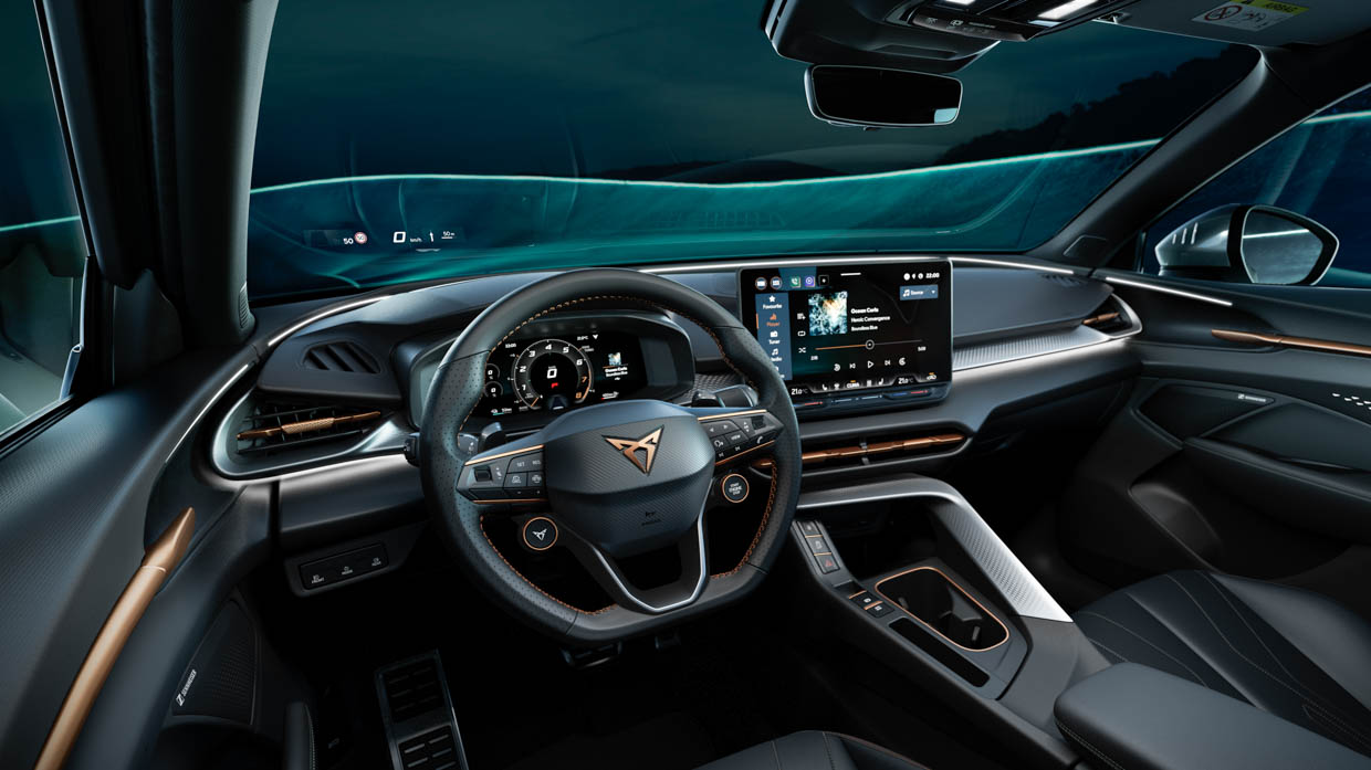 2025 Cupra Terramar interior huge shot