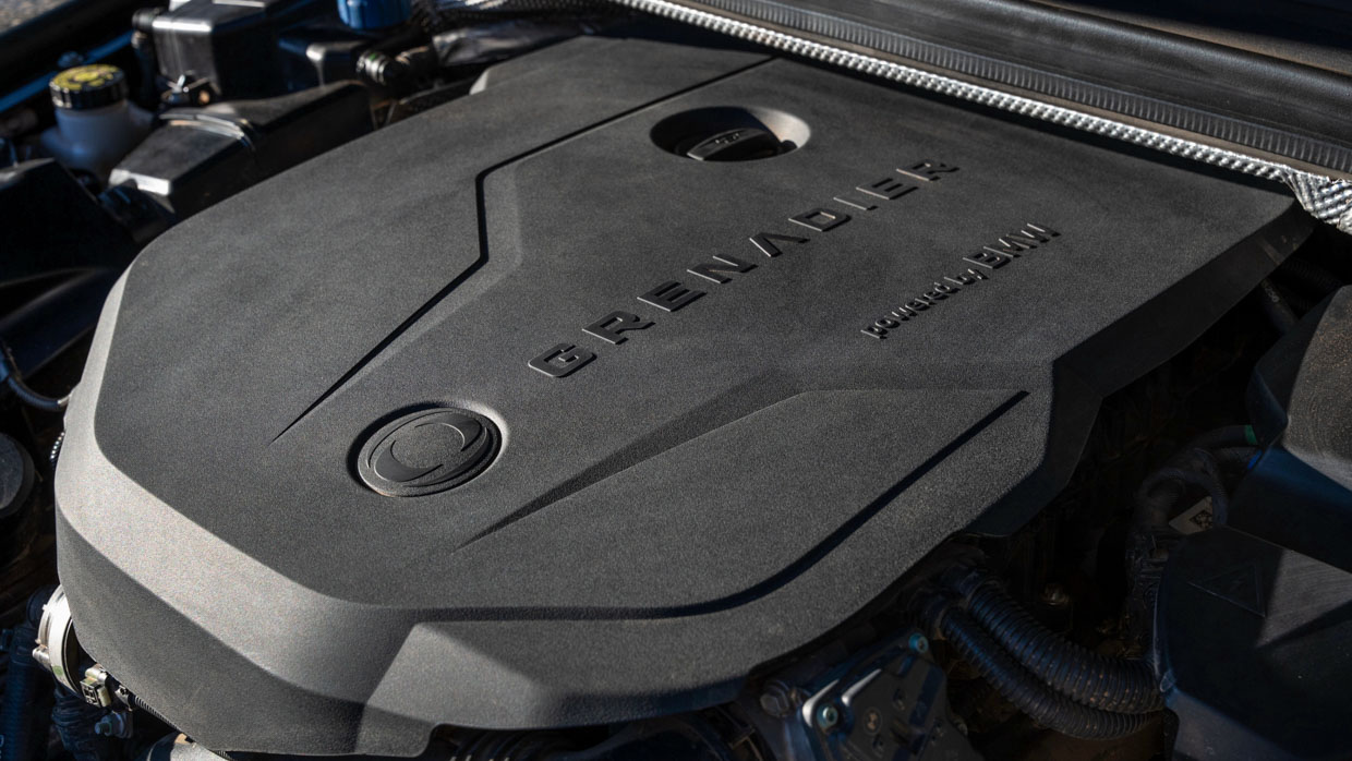 Ineos Grenadier Quartermaster 2025 engine