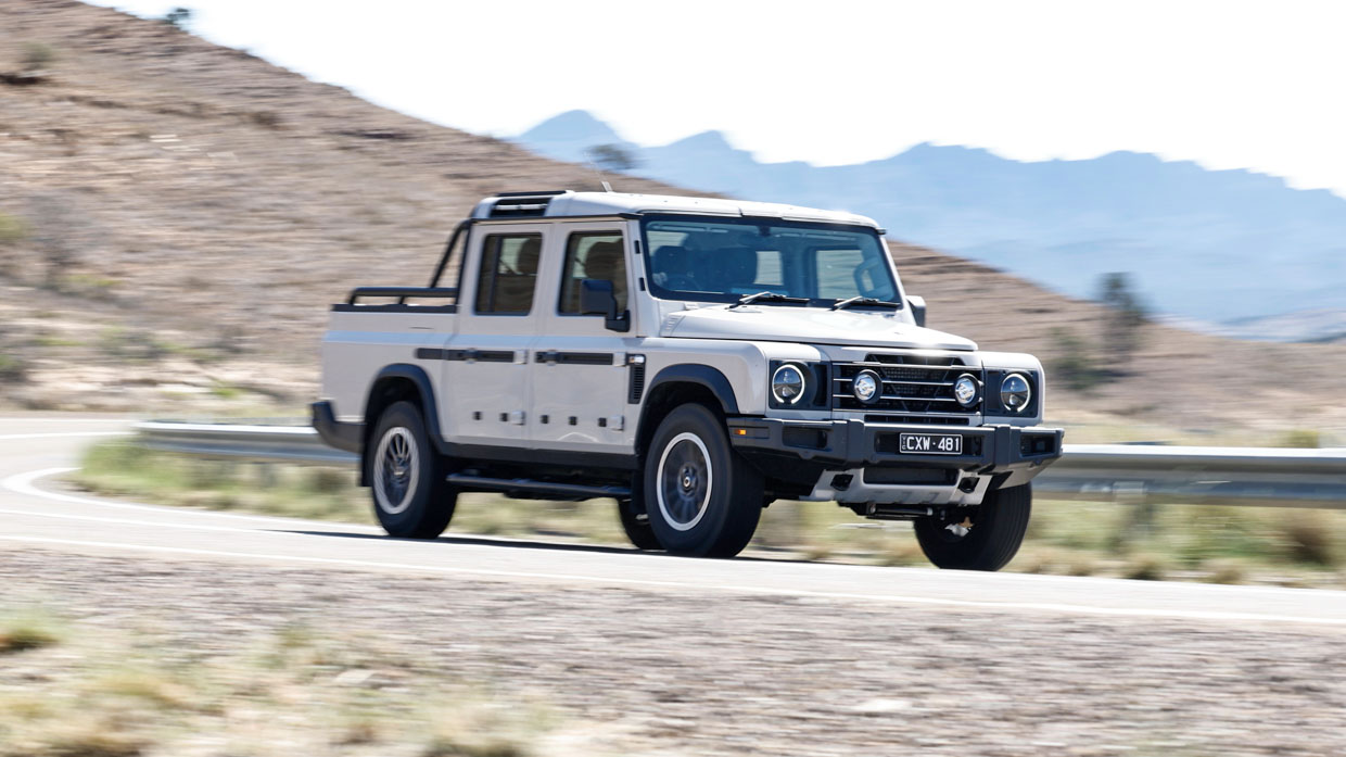 Ineos Grenadier Quartermaster 2025 road 2