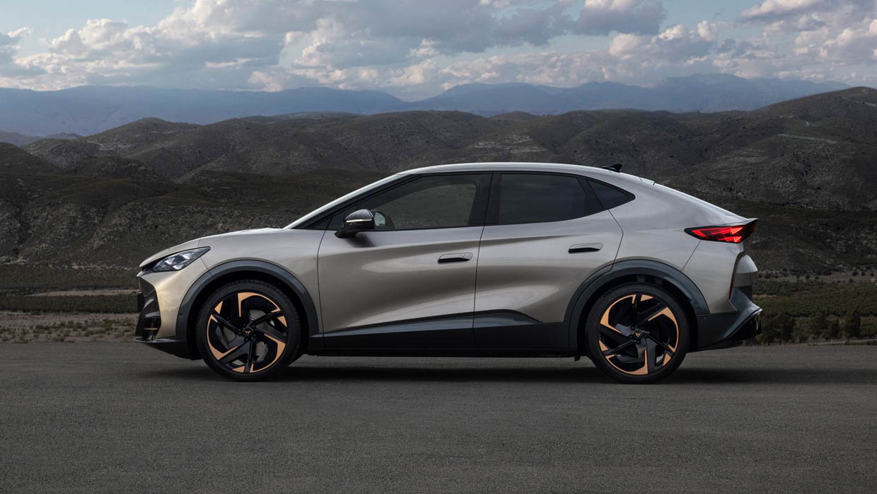 2025 Cupra Tavascan side profile static