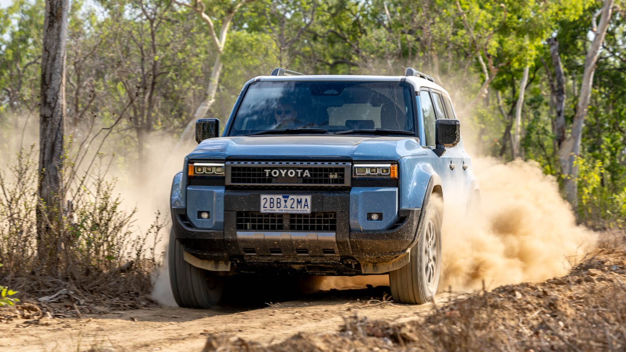 2025 Toyota LandCruiser Prado Altitude off roading 2