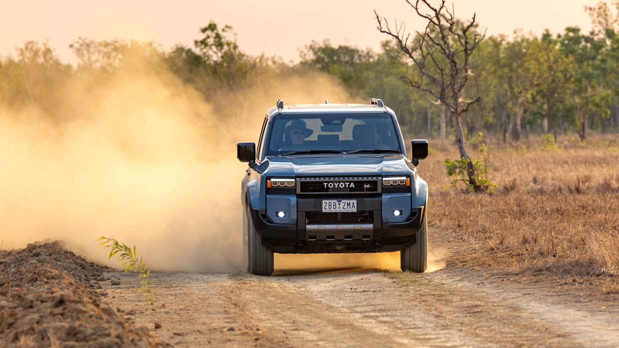 2025 Toyota LandCruiser Prado Altitude off roading 3