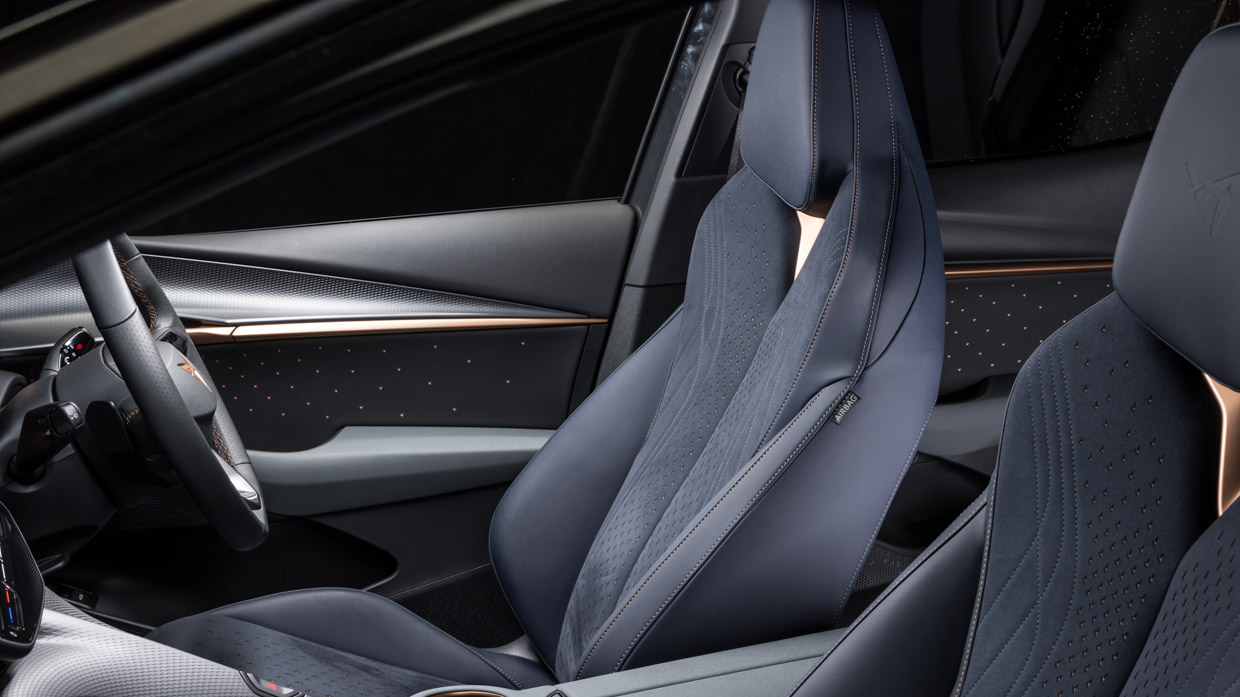Cupra Tavascan 2025 interior front seats 2