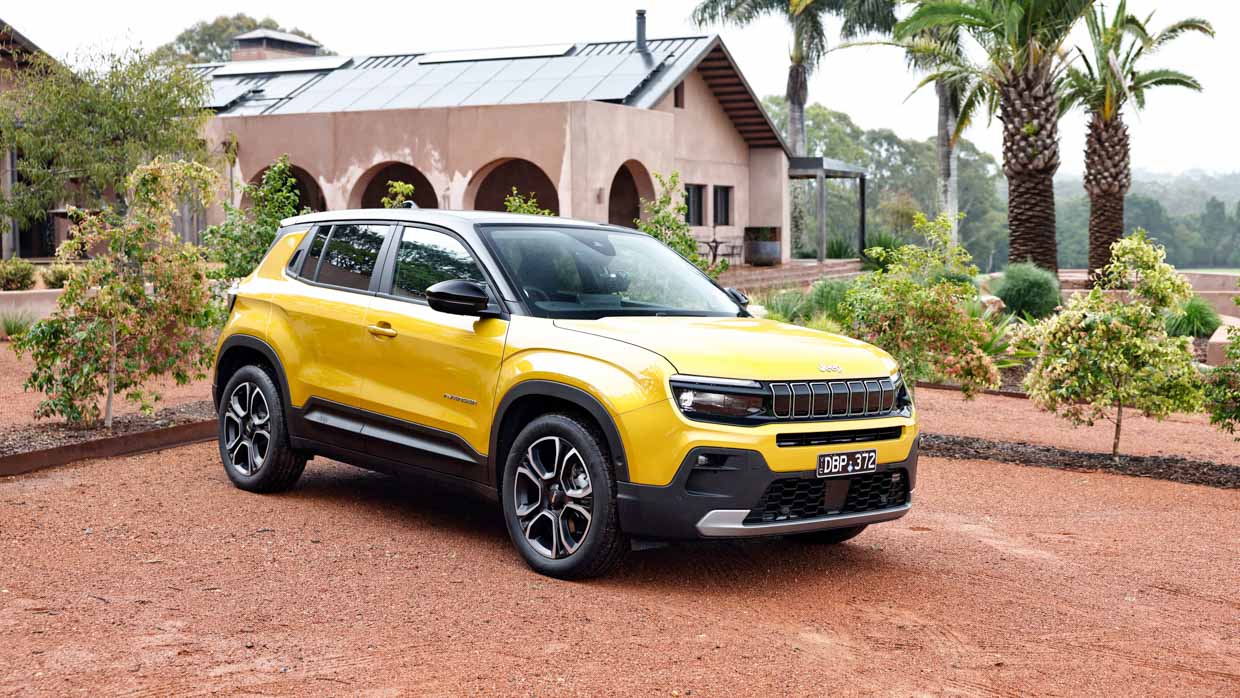 Jeep Avenger 2025 entrance 3/4 4
