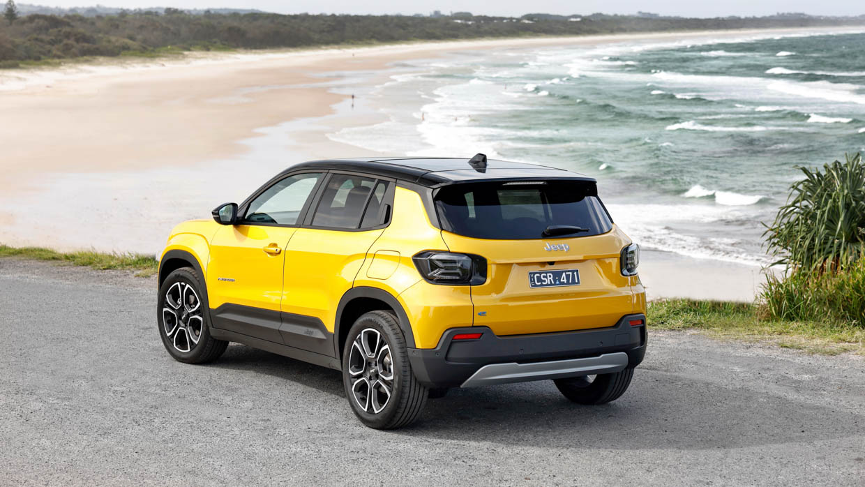 Jeep Avenger 2025 rear 3/4