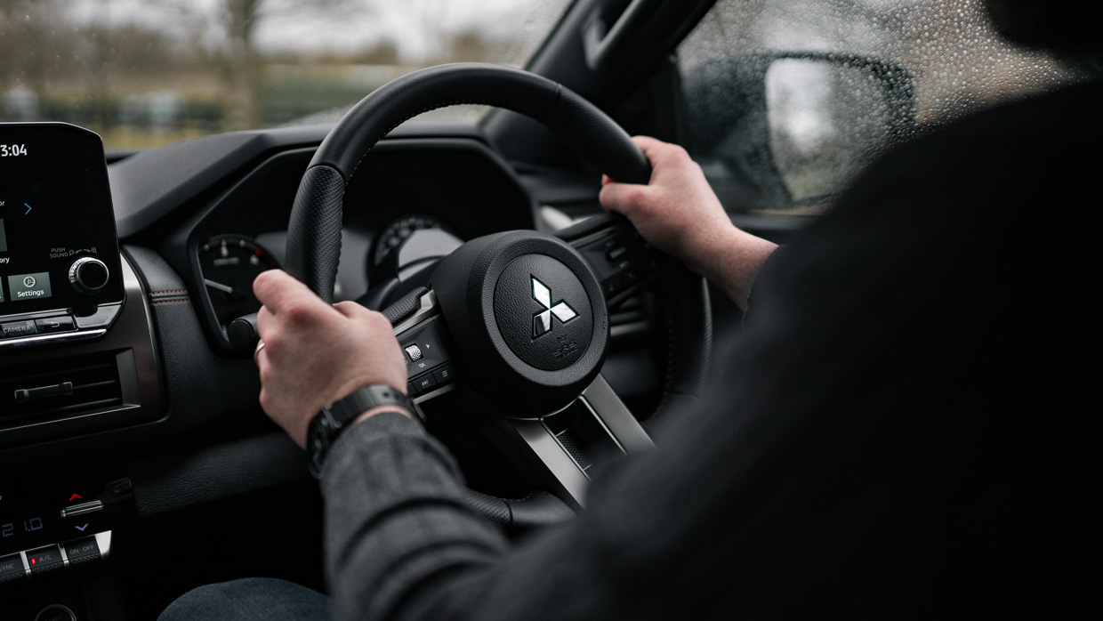 Mitsubishi Triton GSR LT 2024 in car driving 2