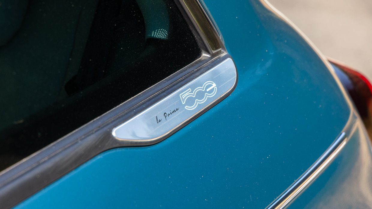 Fiat 500e La Prima 2024 detail