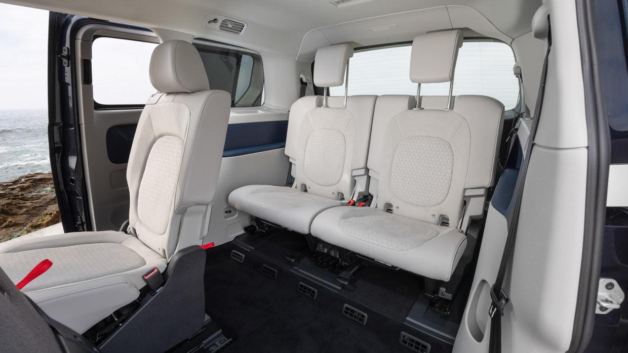Volkswagen ID.Buzz LWB 2025 interior 3rd row seats