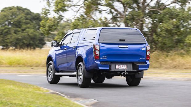 Isuzu D-Max LS-U+ Tour Mate 2025 driving