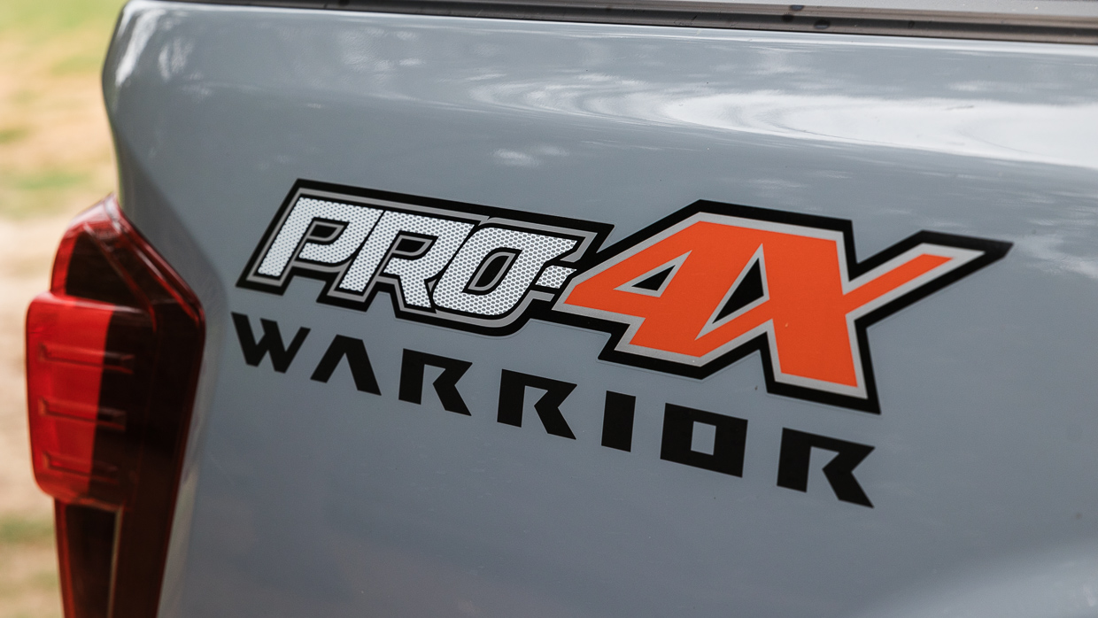 Nissan Navara Pro-4X Warrior 2025 decal