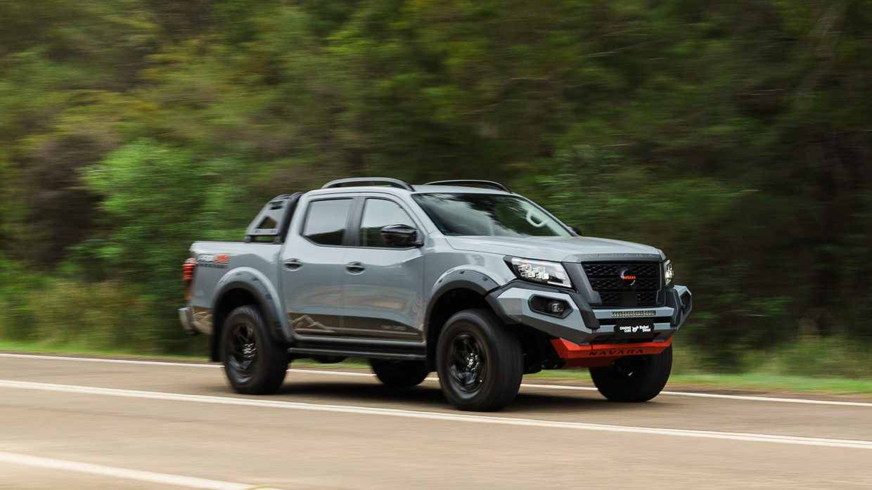 Nissan Navara Pro-4X Warrior 2025 driving front 11