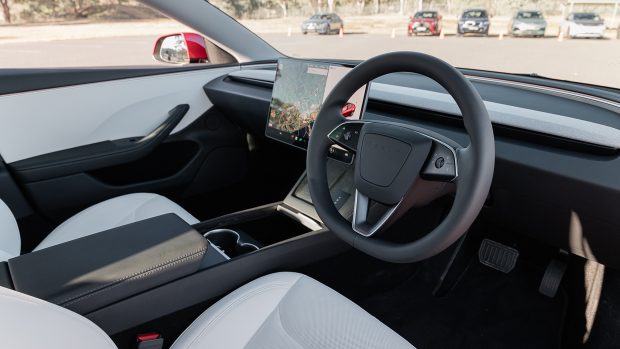 Tesla Model 3 Long range 2024 EVOTY interior