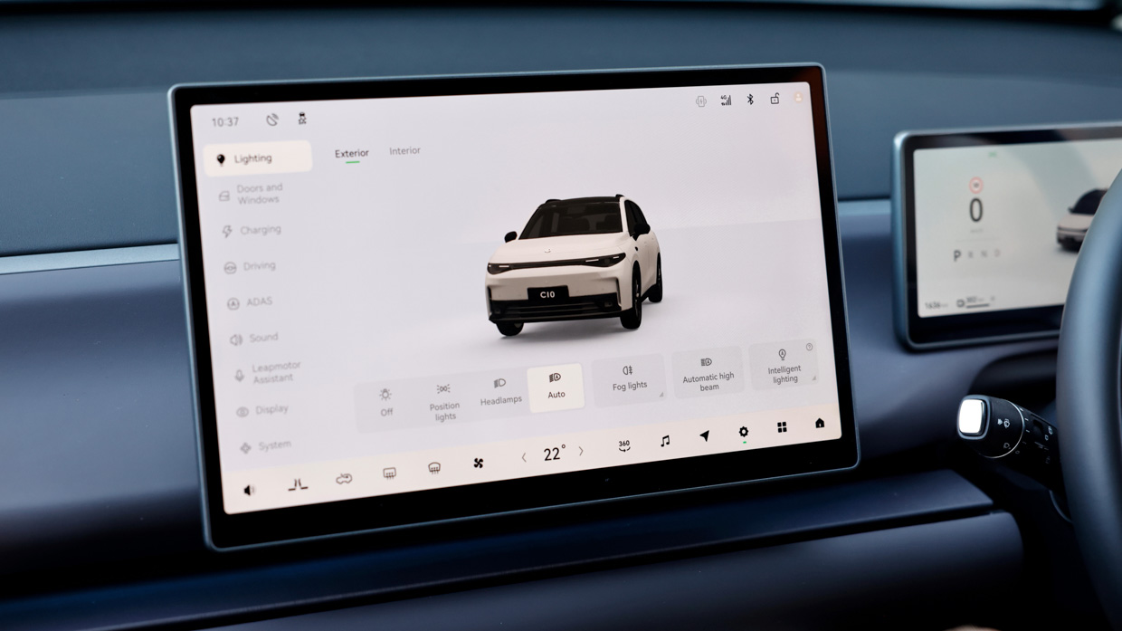 Leapmotor C10 Design 2025 interior screen