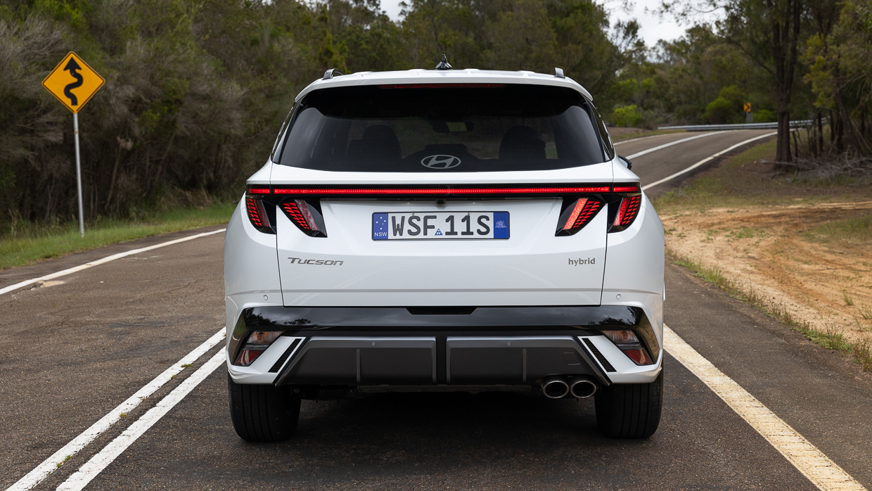 Hyundai Tucson Elite Hybrid LT 2025 rear
