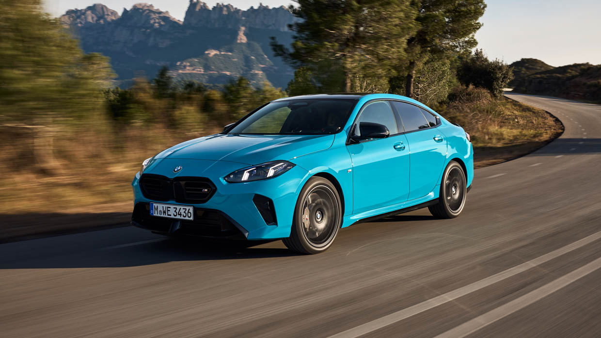 BMW M235 xDrive 2025 driving front 2