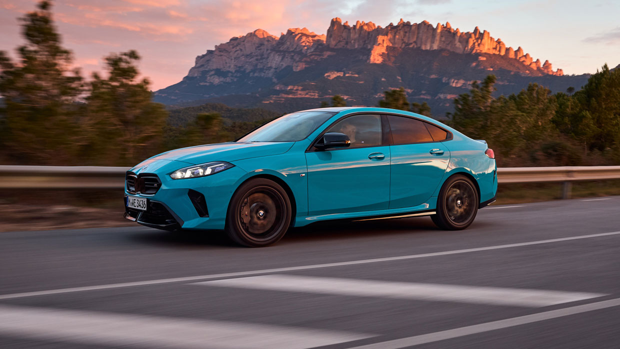 BMW M235 xDrive 2025 driving front 3