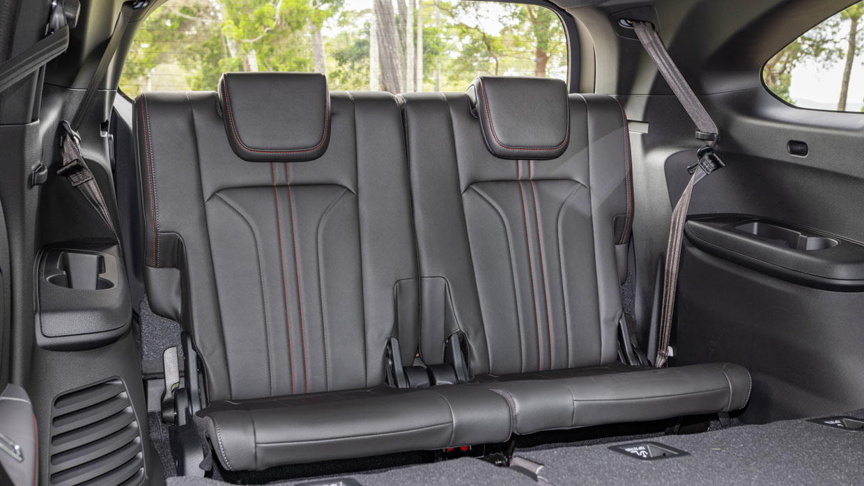 Isuzu MU-X 2025 X-Terrain interior 3rd row