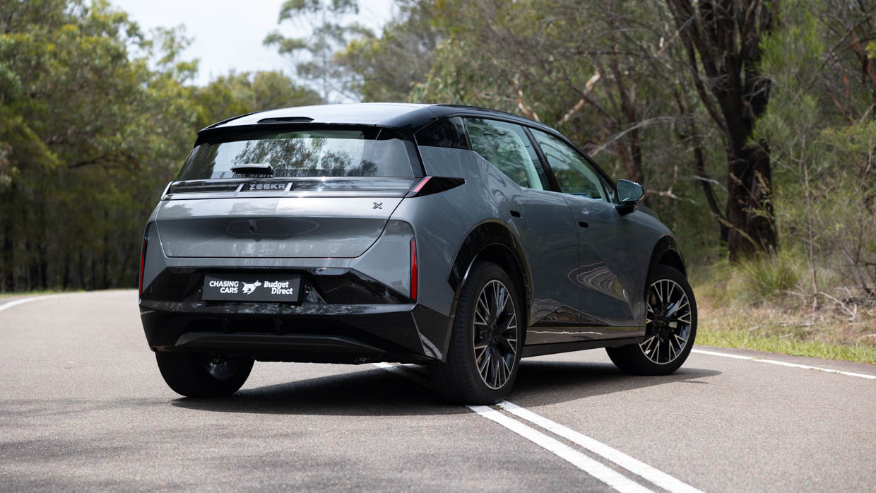 Zeekr X 2025 rear 3/4