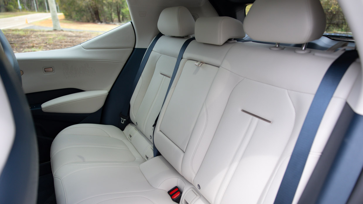Zeekr X 2025 rear seats