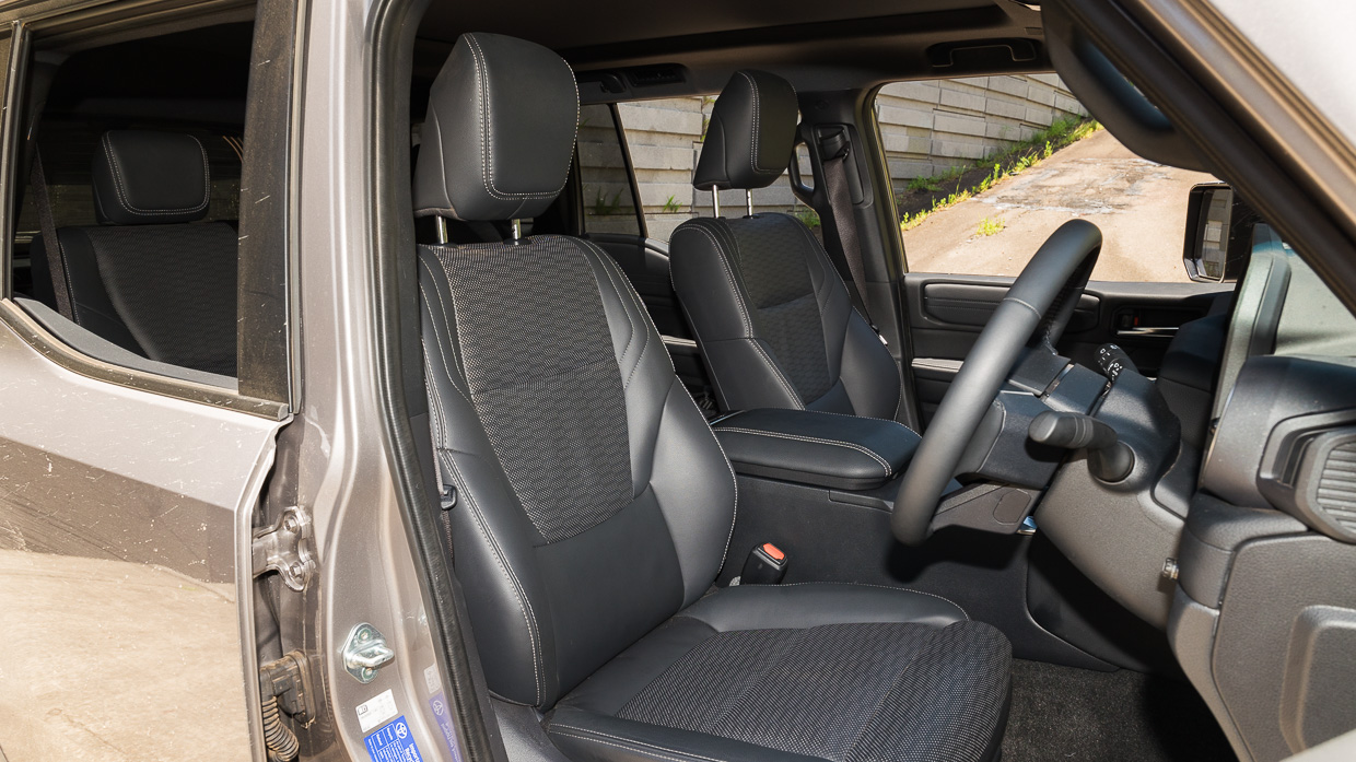 Toyota Prado Kakadu 2025 interior front seats