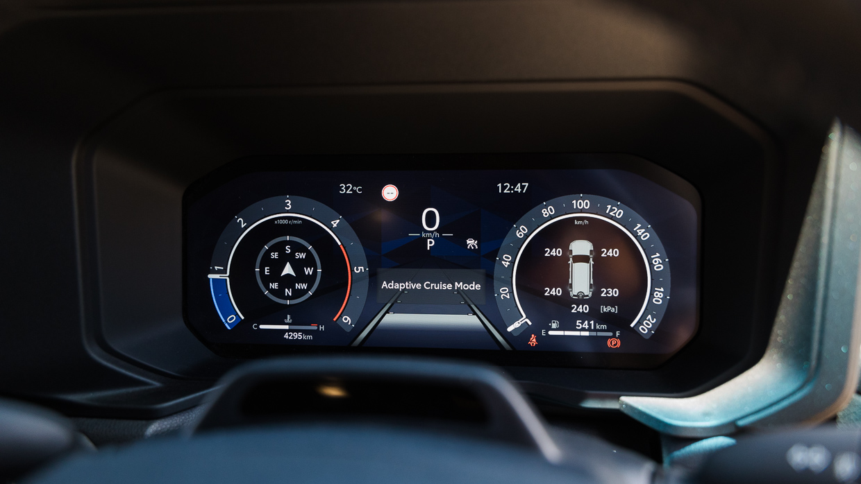 Toyota Prado Kakadu 2025 interior gauges