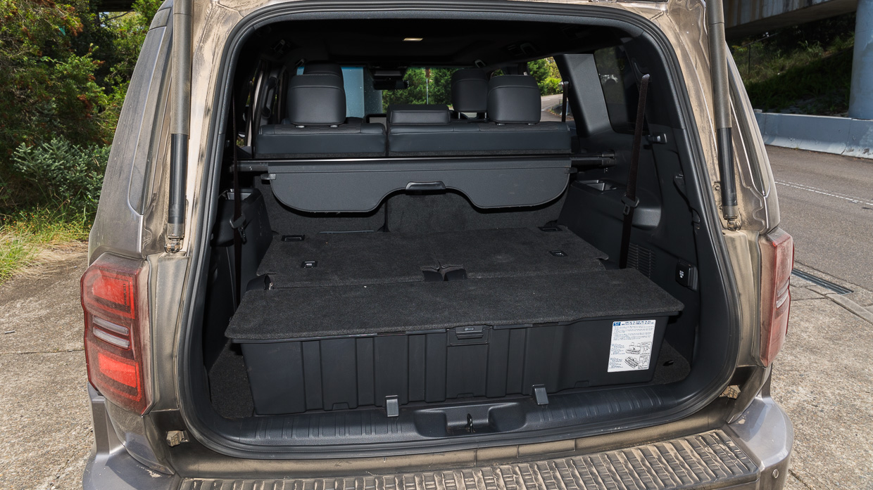 Toyota Prado Kakadu 2025 interior boot