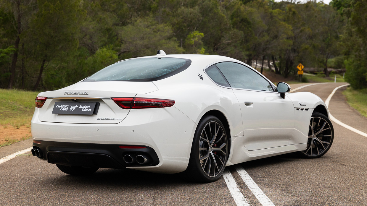 Maserati GranTurismo Modena 2025 rear 3/4