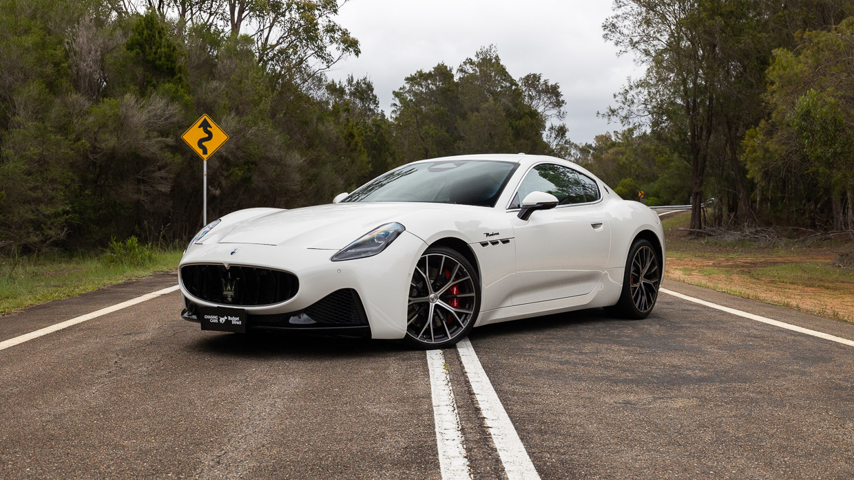 Maserati GranTurismo Modena 2025 front 3/4 2