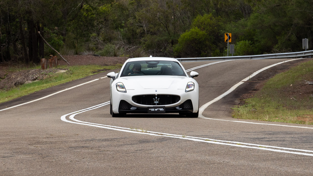 Maserati GranTurismo Modena 2025 driving front 9