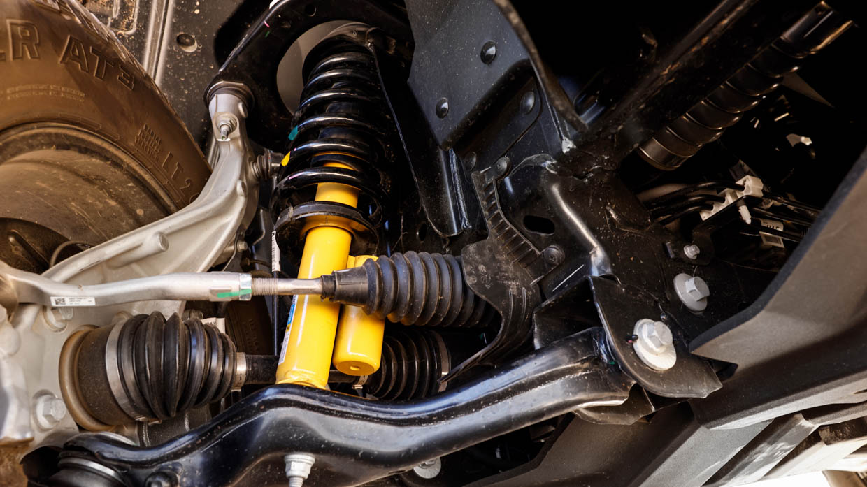 Ford Everest Tremor 2025 suspension