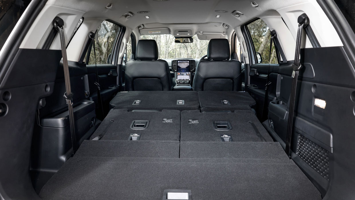 Ford Everest Tremor 2025 boot