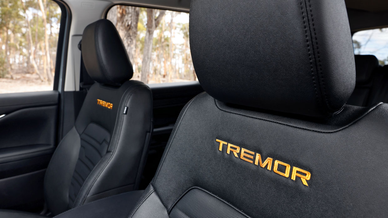 Ford Everest Tremor 2025 seat material