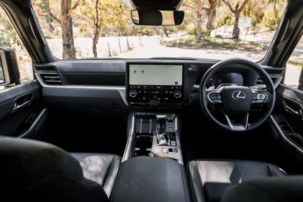 Lexus GX550 Overtrail interior