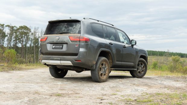Toyota LandCruiser 300 Series GR Sport 2022 rear