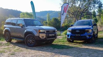 2025 Toyota LandCruiser Prado GXL vs 2025 Ford Everest Sport review: 4WD grudge match on and off-road