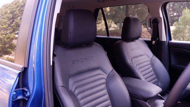 Ford Everest Sport 2025 seats
