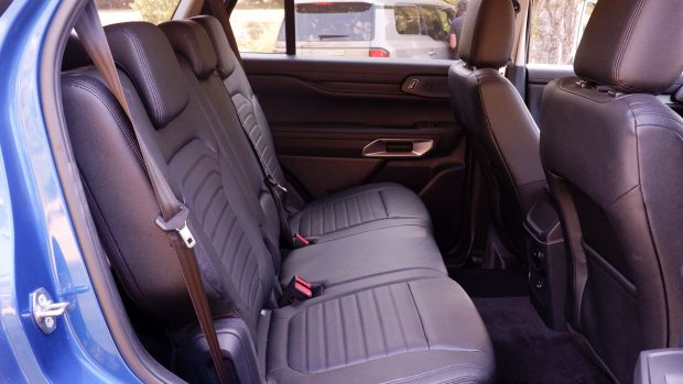 Ford Everest Sport 2025 second row
