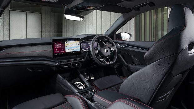 Skoda Octavia RS wagon interior