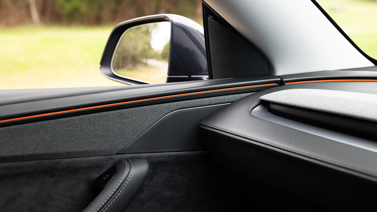 Tesla Model Y 2025 interior inlay