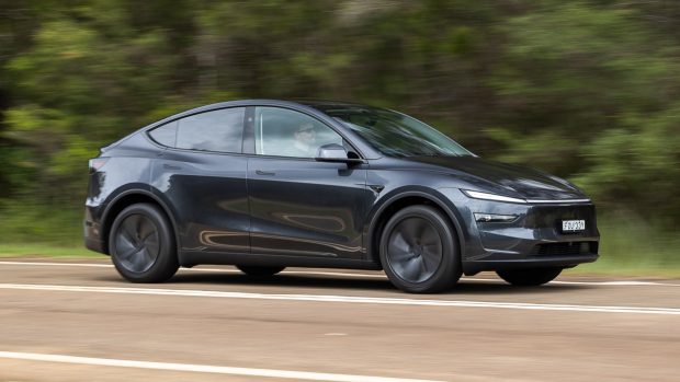 Tesla Model Y 2025 using 23